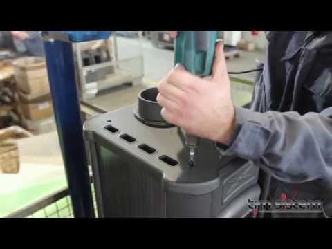 Піч - Камін Tim Sistem Diana (мускат), відео 1