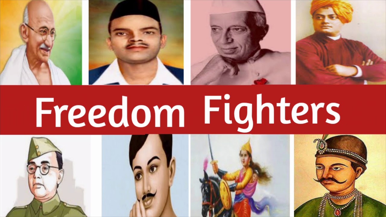 Indian freedom fighter name with pictures/ freedom fighters name ...