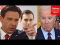 &#39;He Slept!&#39;: DeSantis Tears Into Biden&#39;s Initial Response To Hamas Attack On Israel