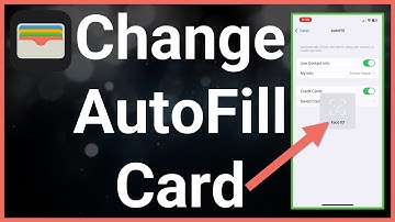 How To Change Autofill Credit Card On iPhone