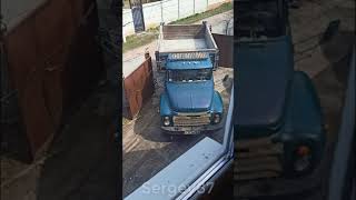 Russian Truck Zil 130 Parking