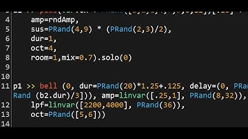 09:09 Minutes Live Coding: ▪️FoxDot () Luminous Darkness.Epistle.No(o1);