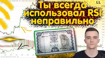 ⚡ RSI индикатор. ТЫ всегда ТОРГОВАЛ по нему НЕПРАВИЛЬНО (обучение трейдингу, инвестиции, крипта)