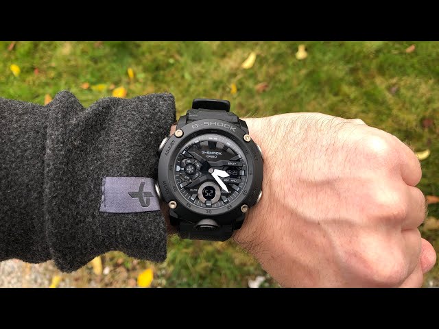 時計 CASIO G-SHOCK GA-2000 CARBON CORE GUARD GA-2000 CARBON CORE GUARD : CASIO G-SHOCK - YouTube