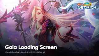 LINE Let's Get Rich: Gaia Loading Screen