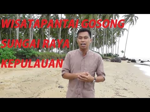 Wisata ke Pantai Gosong Sungai Raya Kepulauan Kalbar