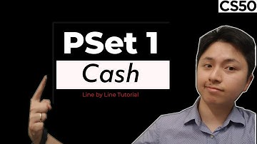 CS50 Cash Solution - PSET 1 | 2021  Step by Step Tutorial | Live Coding