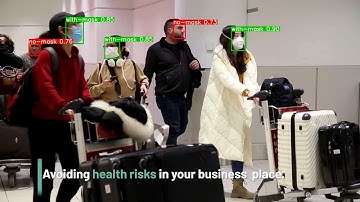 An AI that can detect if people are using mask with high accuracy and with good results.