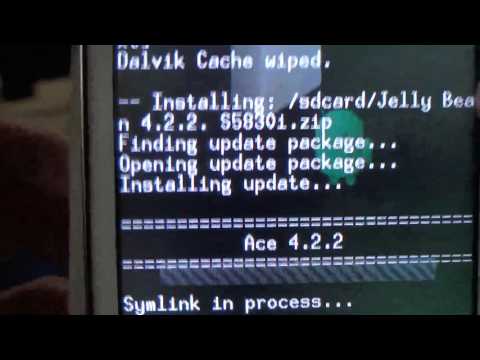 How to upgrade/update galaxy ace gt-s5830i to android 4.2
