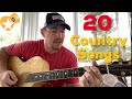 20 country songs moving just 2 fingers matt mccoy