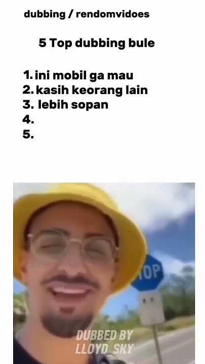 Top 5 dubbing indo #memes #top #top5 #memesdaily #vidiolucu  #memesvideo