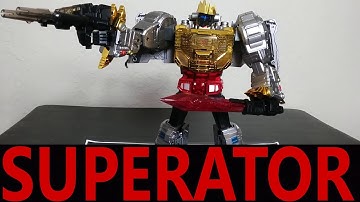 GigaPower GP HQ-01R HQ01R Superator Grimlock Dinobots Chrome Version