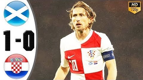 Scotland Vs Croatia (1-0)  All Goals & Extended HIGHLIGHTS  UEFA Nations League!