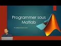 Initiation matlab 4programmer sous matlab