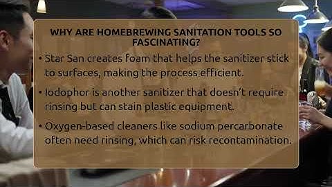 Why Are Homebrewing Sanitation Tools So Fascinating? - The Pint Guy