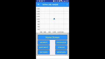 Total Station Buddy - How to Set Up a New Job