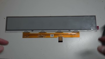 Reverse engineering a looong Eink screen from kinda scratch