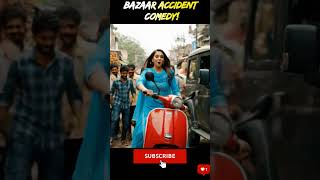 🚨 Scooty Girl vs Thar Boy – Bazaar Accident Comedy! #scootygirl #golgappalove #tharvibes #veo3