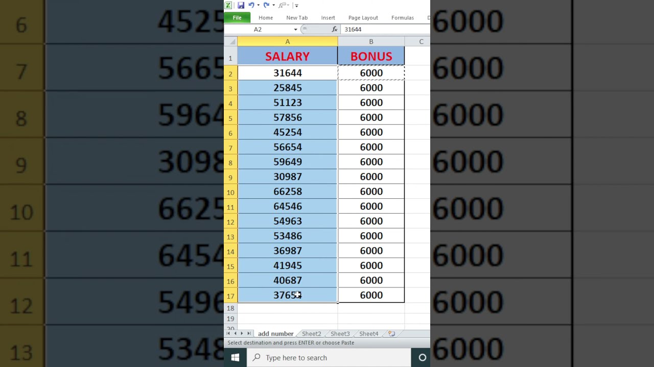 How To Calculate Bonus In Excel Add Bonus In Salary Excel How To Calculate Bonus In Excel Add Bonus In Salary Excel