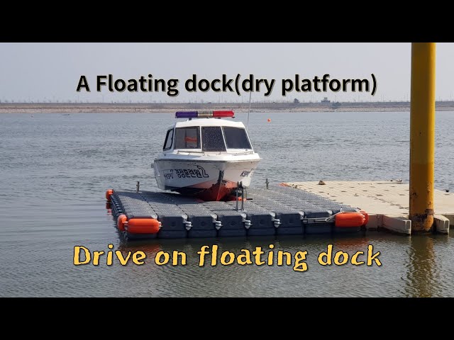 Drive on Dock. a Floating dock for your boat. Next Float. Next