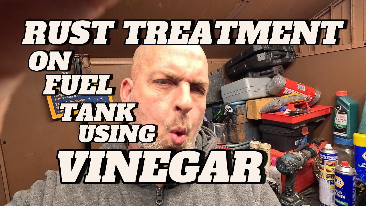 Rust Treatment On Fuel Tank Using Vinegar WOW WOW WOW