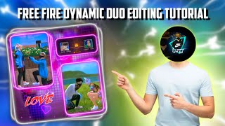 Free Fire Dynamic Duo Photo Editing 🔥 || Free fire Couple Photo Editing 😍 || X Caffy Gmr screenshot 2