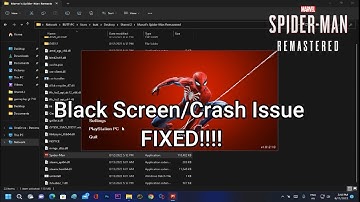 Fix Black Screen | Fix Crash to Desktop | Marvel