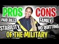US ARMY PROS AND CONS OF JOINING THE MILITARY 2022 | ARMY BASIC TRAINING