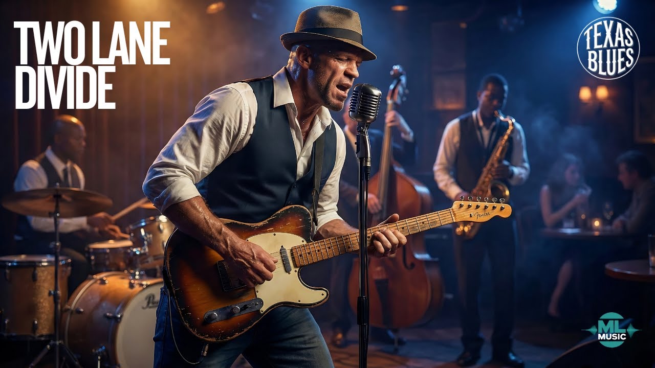 Blues Music - Two Lane Divide - Texas Blues - Morgan Luna