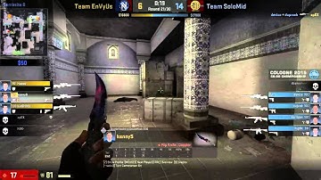 POV of KennyS Jump AWP Shotting Device - TSM vs Envy US