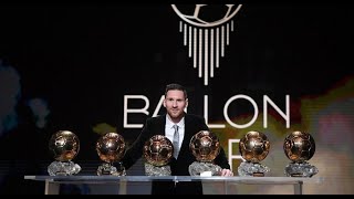 Messi Ganha A Bola De Ouro 2019