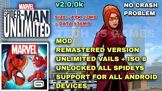 Spider-Man Unlimited V2.0.0K Android Gameplay