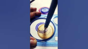 how to make simple spirograph easy drawing satisfying shorts magic ruler how to make simple drawing