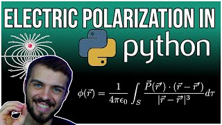 Solving For Electric Potential of Polarized Materials