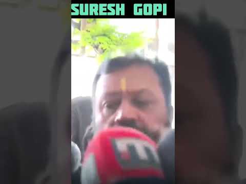 Suresh Gopi talk