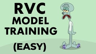 EASY way to Create an AI Model with RVC!🤖 Clone any voice with AI in minutes 📈 RVC Model Training