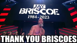 WONDERFUL TRIBUTE FOR JAY BRISCOE | AEW DYNAMITE 1/25/23 Show Review & Results