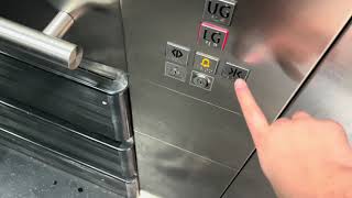Schindler 5500 MRL traction elevator (w/ RARE LED door sensors) @ Centurion Mall, CTN, South Africa