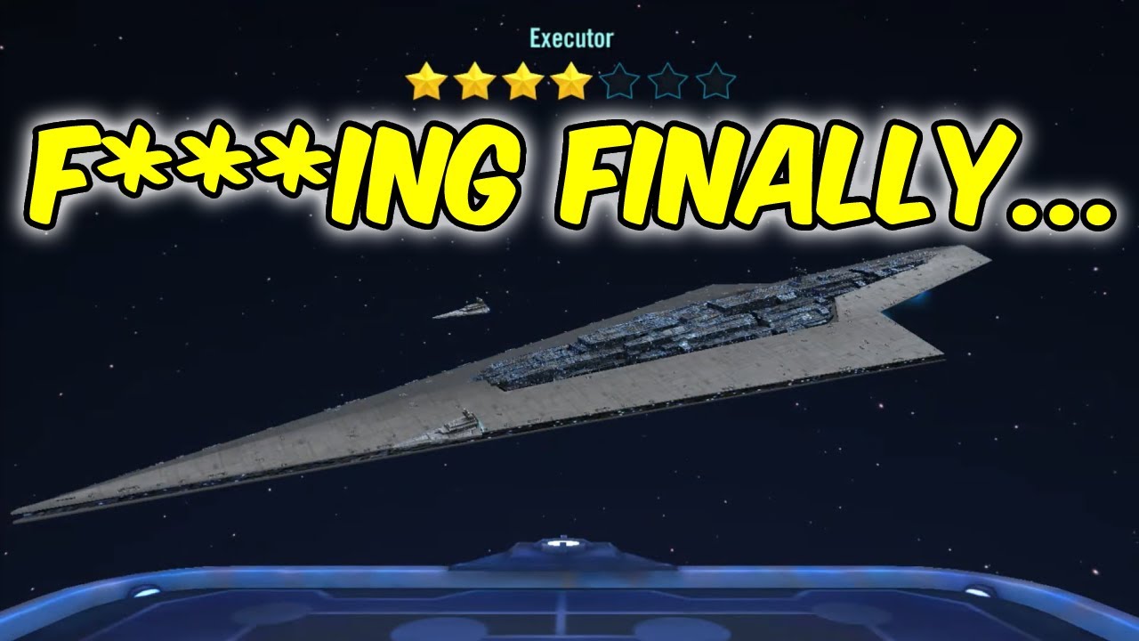 galaxy of heroes  2022 New  The Executor Nightmare Is Finally F***ing Over SWGOH