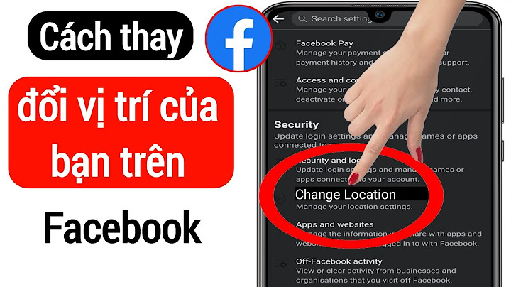 Bật vị trí status trên facebook