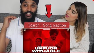 UNFUCKWITHABLE | Sidhu Moosewala | Official Video | REACTION