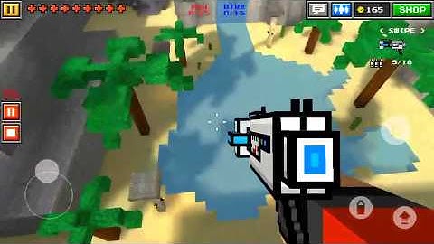 Pixel gun 3D-Out Of Map Glitch (Coliseum)