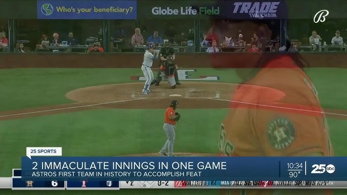 Astros become 1st team in MLB history to throw 2 immaculate