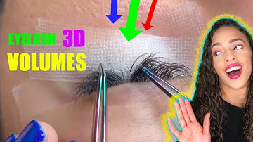 Eyelash Extensions Volume Fill (*ODDLY SATISFYING*)