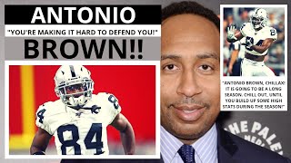 Antonio Brown Oakland Raiders Wr No Practice Because Of Helmet? First Take Stephenmax Commentary