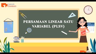 Persamaan Linear Satu Variabel (PLSV) | Video Pembelajaran Matematika