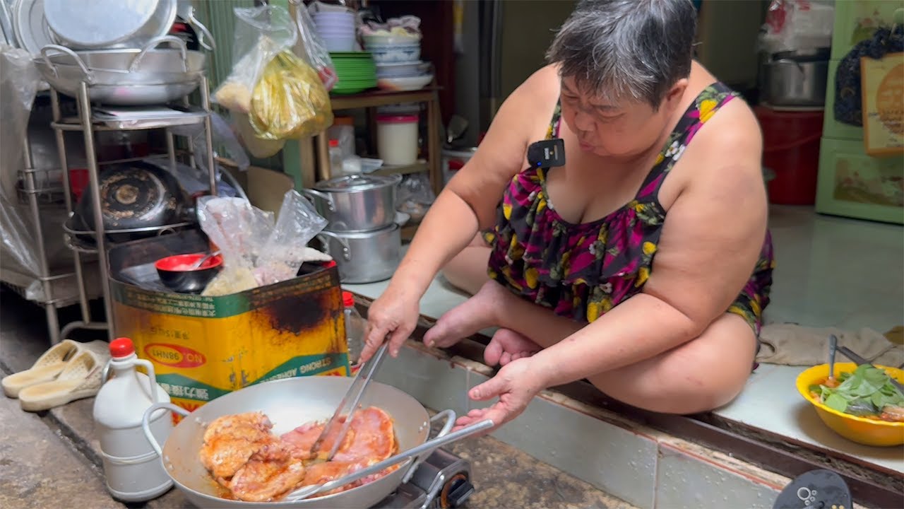Quán cơm núp hẻm món Sườn Cốt Lếch Ram siêu ngon cô 8 Lệ chia sẻ công thức nấu ăn mưu sinh hằng ngày