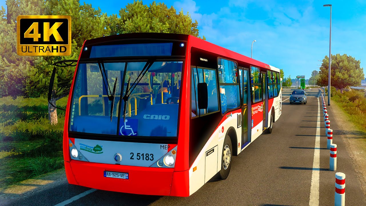 CAIO MILLENNIUM 2 PBC | BUS LIFE | Truck Driver in ETS 2 || 4K ULTRA 60fps