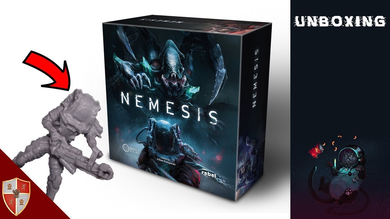 Nemesis Unboxing + 4k Miniatures Closeup