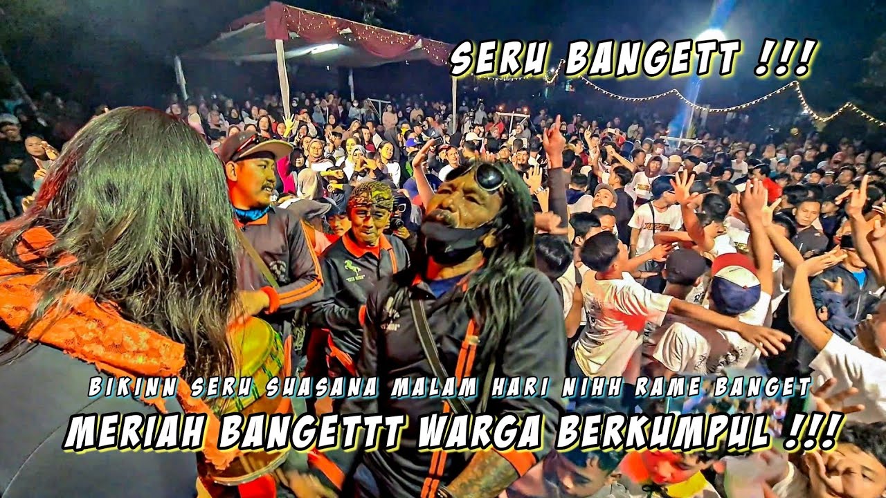 MERIAH BANGETT!!! NGAREAK DI MALAM HARI BIKIN SERUU NIH - Bangreng Cuta Muda Grup